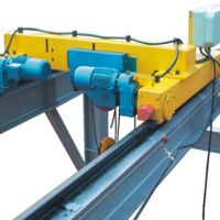四川簡陽起重機，成都起重設(shè)備廠家，LHD葫蘆雙梁小車